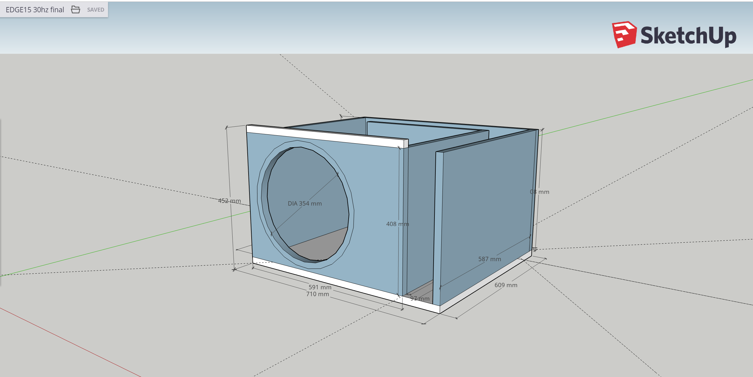 Slot port flares and bracing. Subwoofers / Enclosures Steve Meade